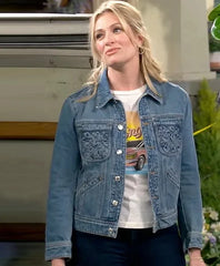 The Neighborhood S07 Beth Behrs Denim Jacket