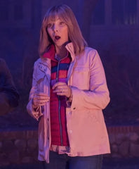 The Parenting Lisa Kudrow Pink Jacket