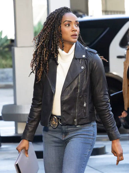 The Rookie S06 Nyla Harper Leather Jacket