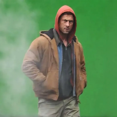 The Running Man Ben Richards Brown Jacket