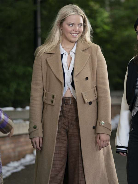 Leighton Murray The Sex Lives of College Girls S02 Brown Coat