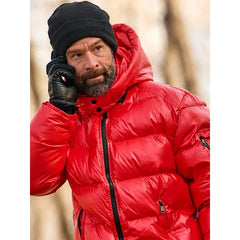 The Sticky Mike Byrne Red Puffer Jacket