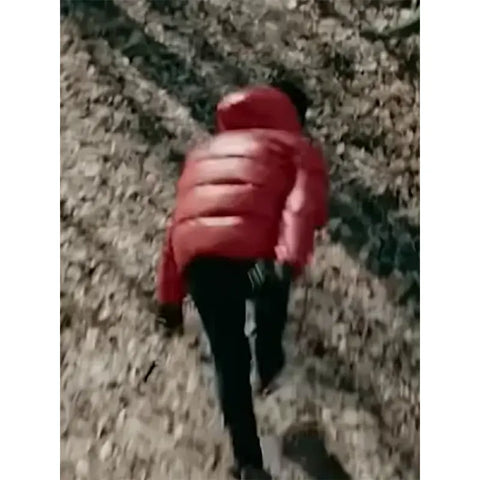 The Sticky Mike Byrne Red Puffer Jacket