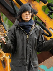 The Traitors Claudia Winkleman Black Hooded Jacket