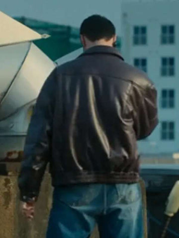 Um Tae-Seong The Trunk S01 Black Leather Jacket