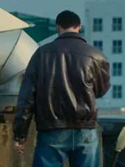 Um Tae-Seong The Trunk S01 Black Leather Jacket