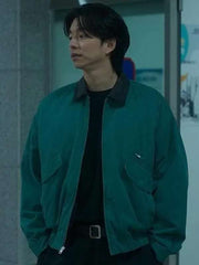 Gong Yoo The Trunk Green Cotton Jacket
