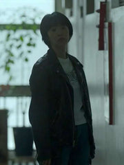 Jeong Si-Jeong The Trunk Black Leather Jacket