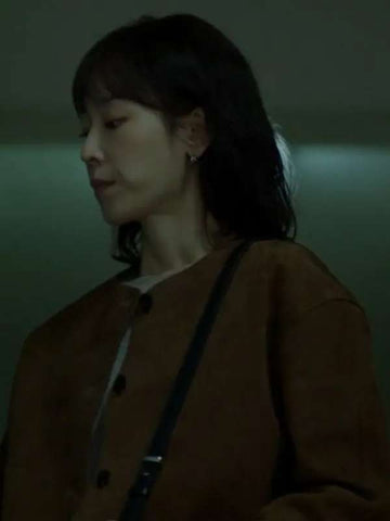 Seo Hyeon-jin The Trunk S01 Brown Jacket
