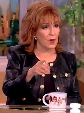 Joy Behar The View  Leather Jacket