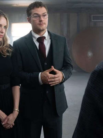 Finn Jones The Visitor 2022 Black Suit