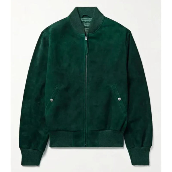 The Voice S28 Michael Buble Suede Leather Jacket