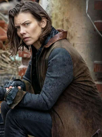 Maggie Rhee The Walking Dead Dead City S02 Coat