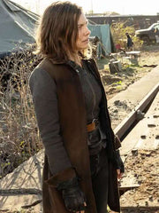 Maggie Rhee The Walking Dead Dead City S02 Coat