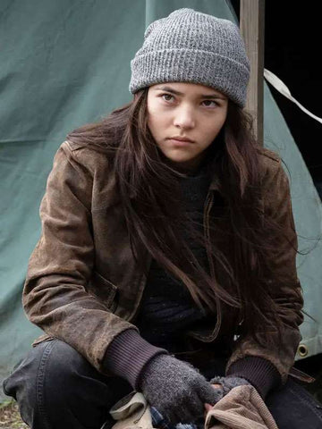 Mahina Napoleon The Walking Dead Dead City S02 Leather Jacket