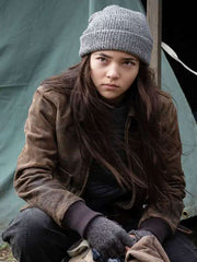 Mahina Napoleon The Walking Dead Dead City S02 Leather Jacket