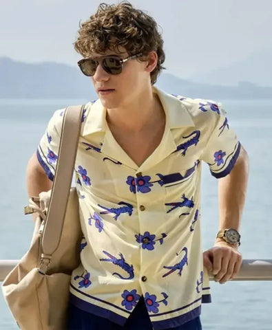 The White Lotus S03 Sam Nivola Hawaiian Shirt