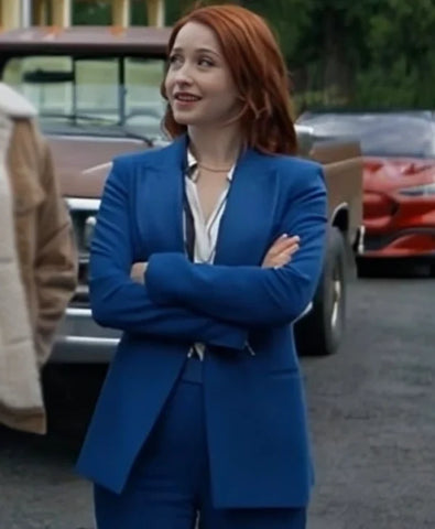 The Wish Swap Emily Tennant Blue Suit