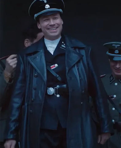 The World Will Tremble David Kross Leather Coat