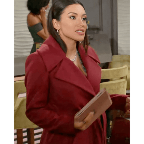 The Young and the Restless Zuleyka Silver Coat