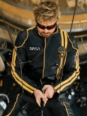 The Fall Guy 2024 Ryan Gosling NASA Leather Jacket