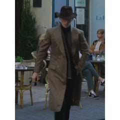 Eddie Redmayne The Day of the Jackal 2024 Grey Coat