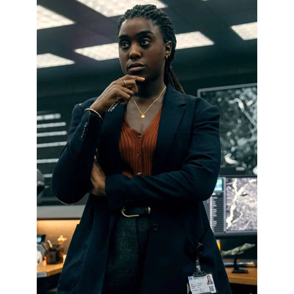 The Day of the Jackal Bianca Black Blazer