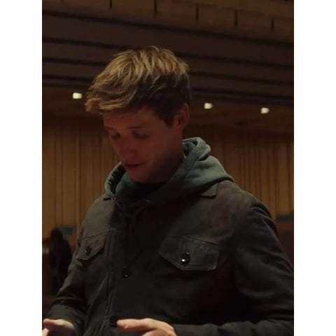 The Day of the Jackal Eddie Redmayne Suede Jacket