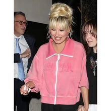 Afterparty Millie The Electric State Pink Jacket