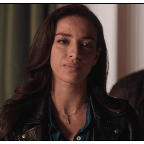 The Lost Princess (2025) Princess Nour Biker Leather Jacket