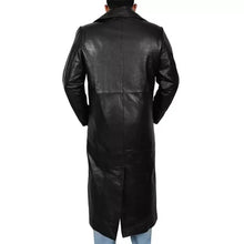 The Undertaker Black Leather Coat