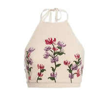 The White Lotus Charlotte Le Bon Halter Top