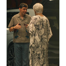 The White Lotus S03 Christian Friedel Floral Shirt