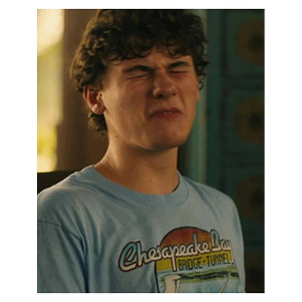 The White Lotus S03 Lochlan Ratliff Blue T-Shirt