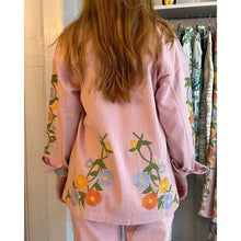 The White Lotus S03 Sarah Catherine Pink Embroidered Shirt