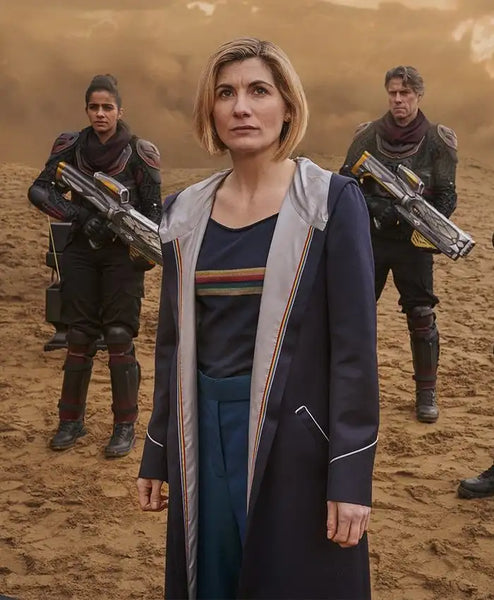 Thirteenth Doctor S13 Grey Long Coat
