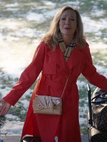 Laura Soltis This Time Each Year 2024 Red Coat