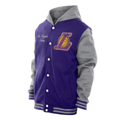 LA Lakers Throwback Prep Hoodie Jacket