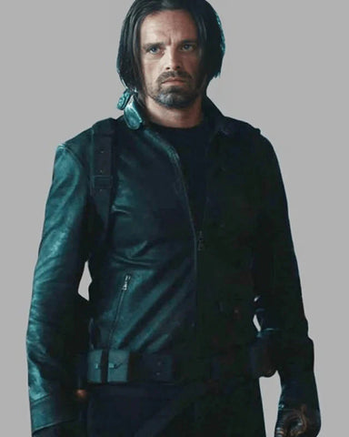 Bucky Barnes Thunderbolts 2025 Leather Jacket