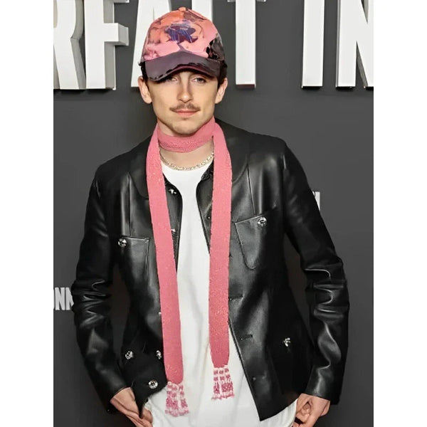 Timothée Chalamet Real Leather Jacket