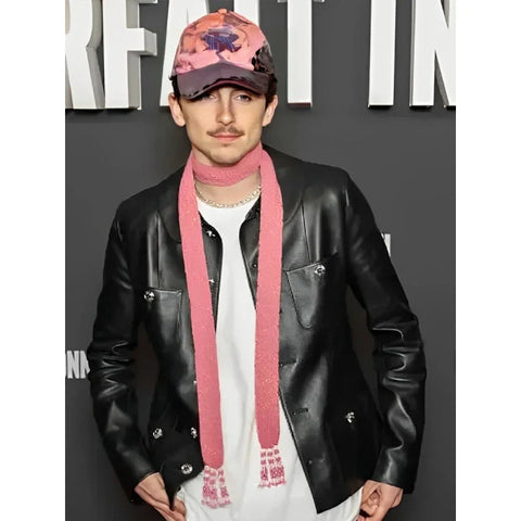 Timothée Chalamet Real Leather Jacket