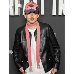 Timothée Chalamet Real Leather Jacket