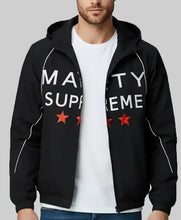 Timothee Chalamet Marty Supreme Black Hooded Jacket