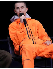 Marty Supreme Timothée Chalamet Orange Tracksuit