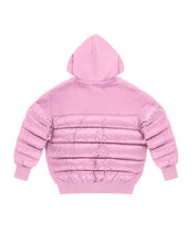 Timothee Chalamet Telfar Pink Puffer Jacket