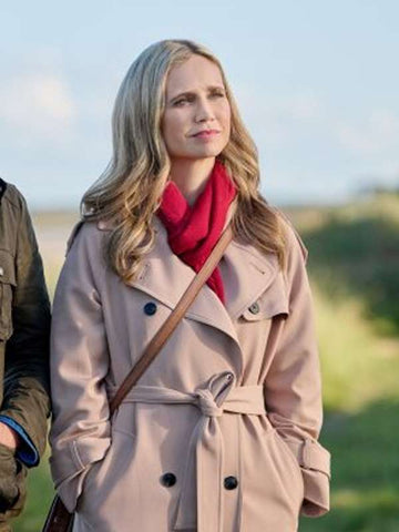 Fiona Gubelmann Tis the Season to Be Irish Trench Coat