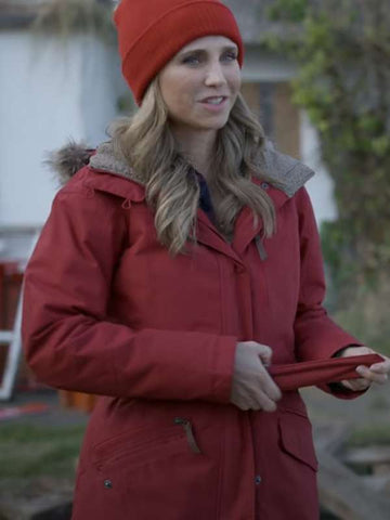 Fiona Gubelmann Tis the Season to Be Irish Red Jacket