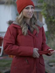 Fiona Gubelmann Tis the Season to Be Irish Red Jacket
