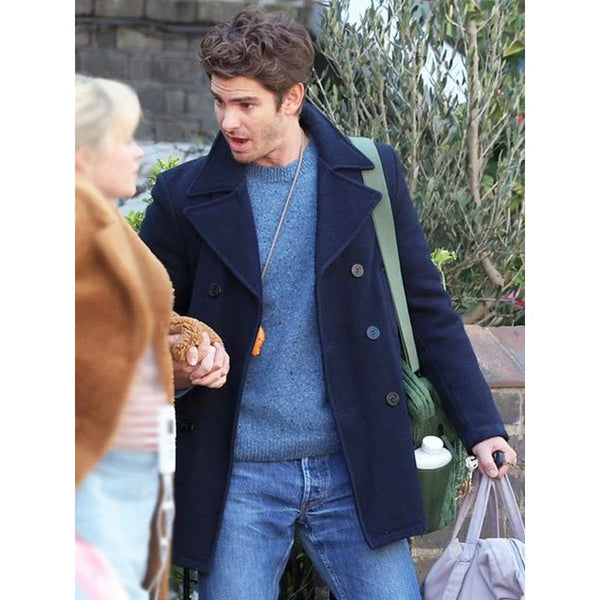 Tobias We Live In Time Blue Peacoat