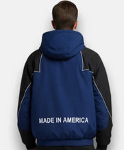 Tom Brady Marty Supreme Black and Blue Jacket